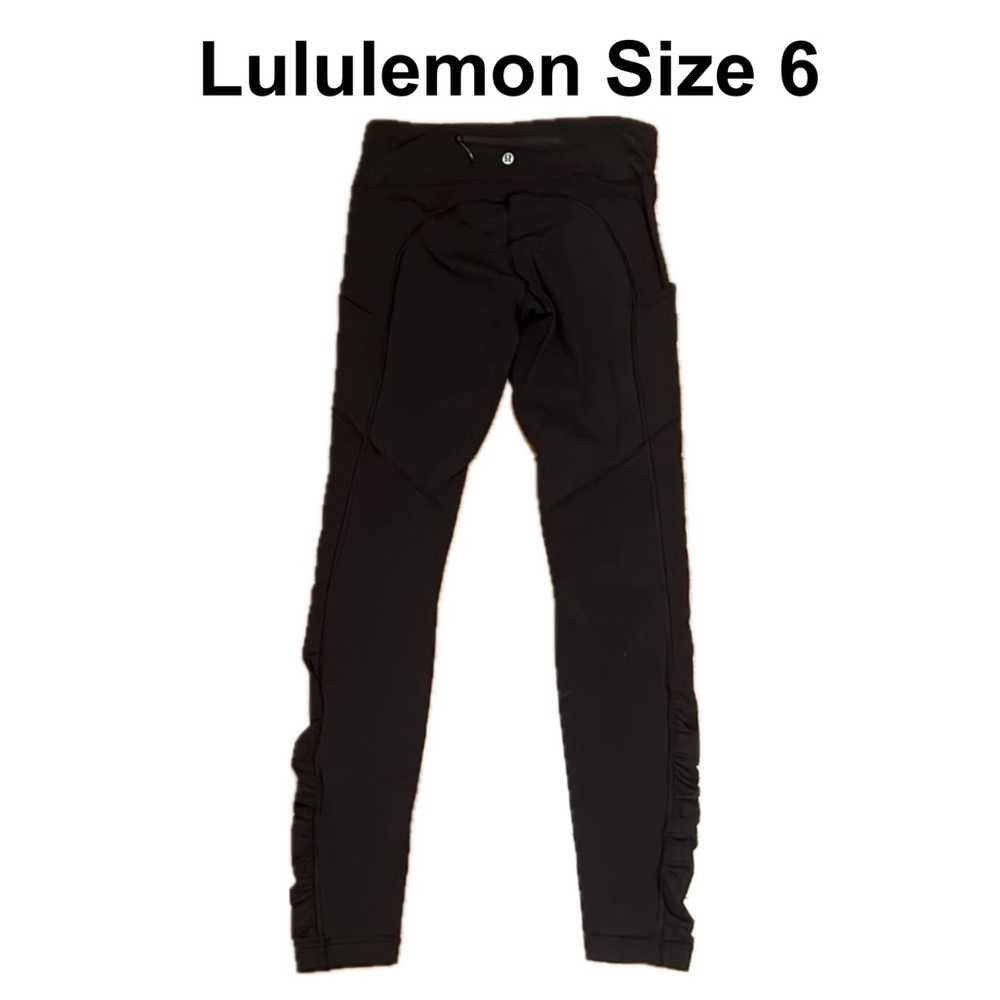 Lululemon Speed Tight IV. Black. Size 6. Full on Luxtreme. Lululemon Leggings.